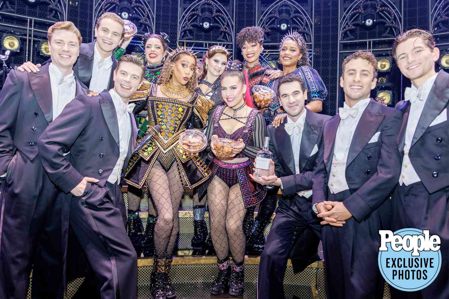 PEOPLE: Cast of Hit Musical SIX Welcomes Harmony’s Leading Men to Broadway: ‘Thank You Queens!’ (Exclusive)